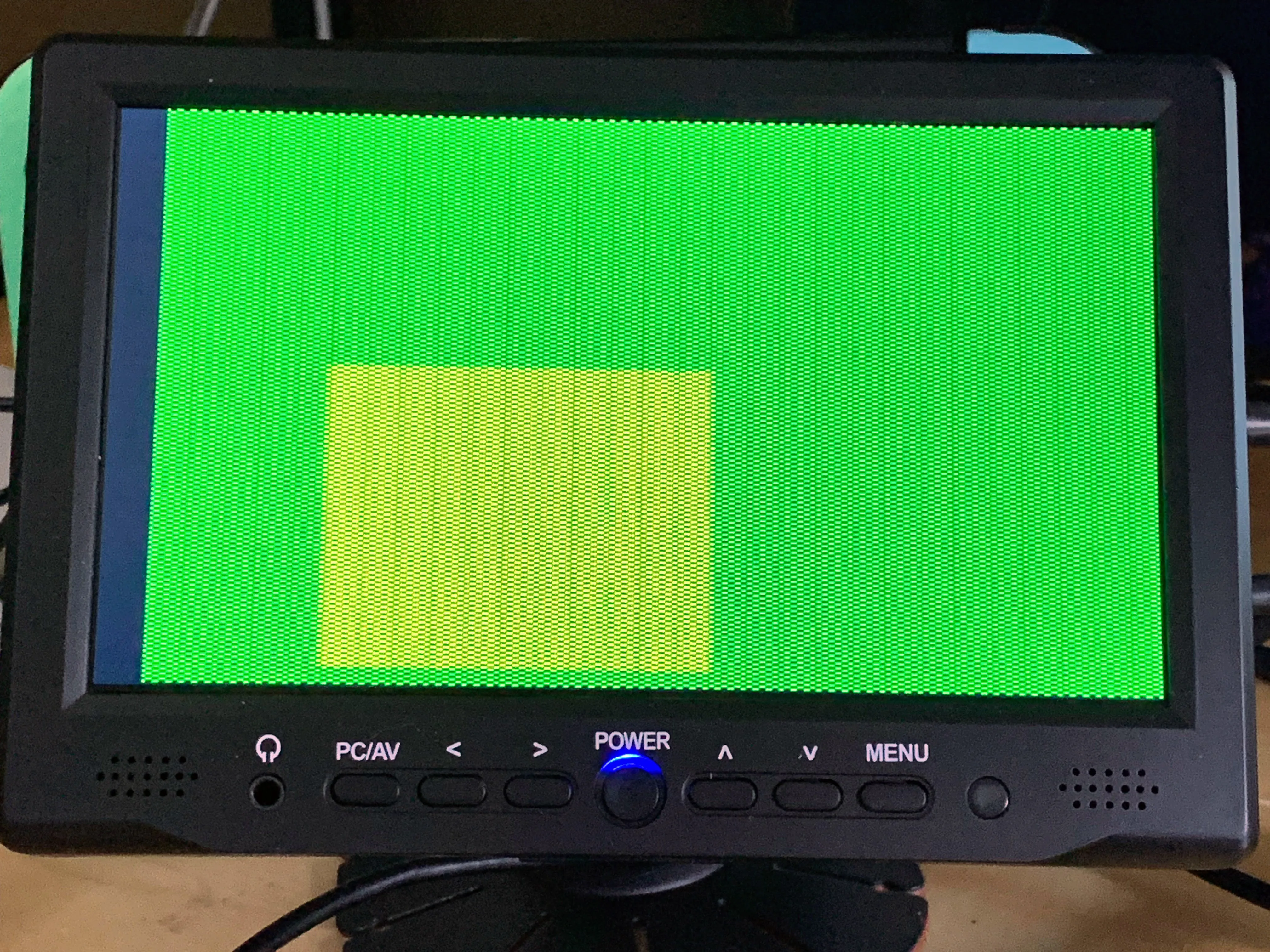 Result of modified VGA Verilog code