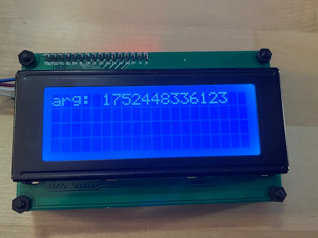 LCD Output