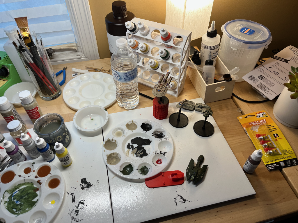 3D Printable Tabletop Starship Combat: Battleship Valkyrie