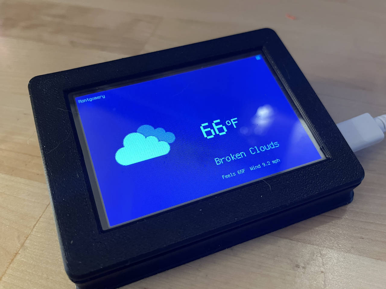 Building a Weather Display on the PyPortal Titano