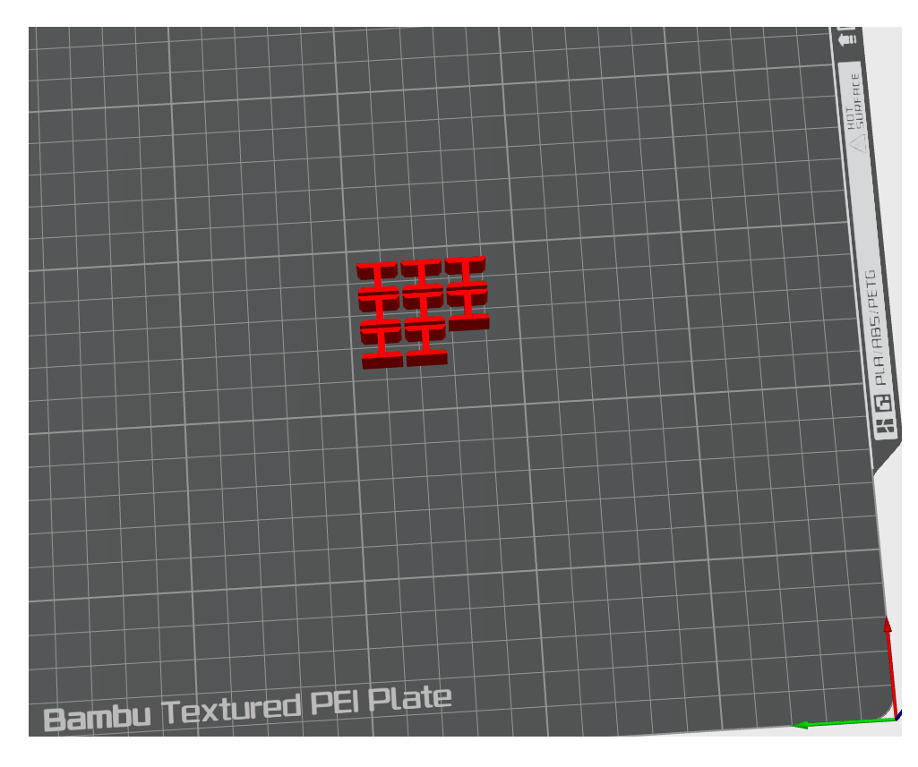Build plate for connectors